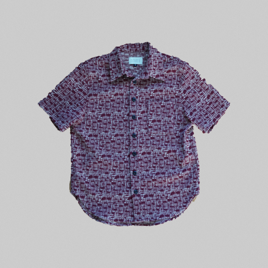 Red Tweed Shortsleeve