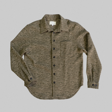 将图片加载到图库查看器，Olive Tweed Overshirt
